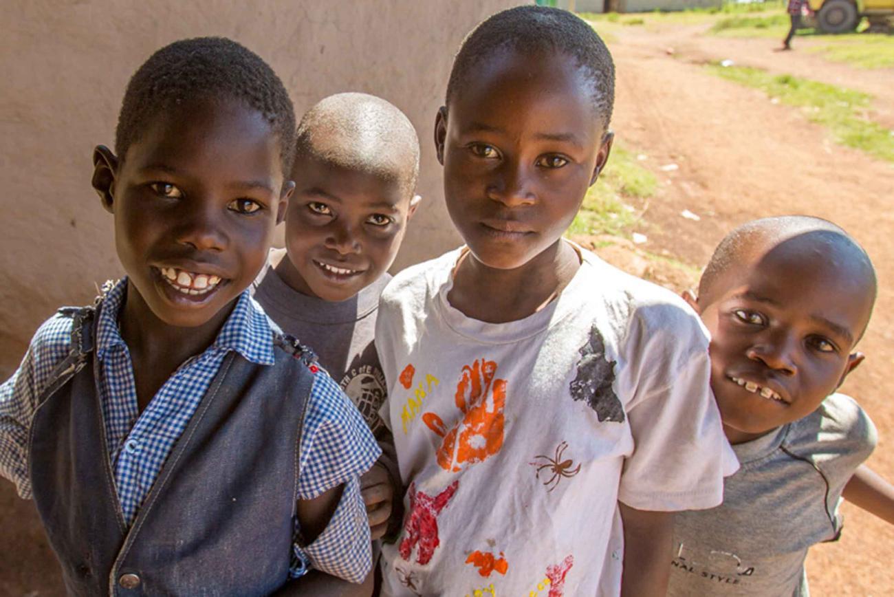 local maasai children
