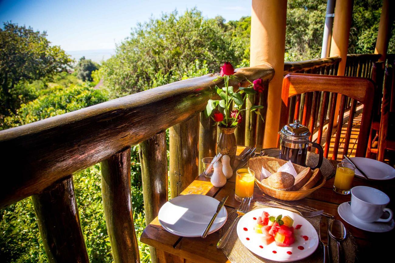 In Room Dining on Veranda